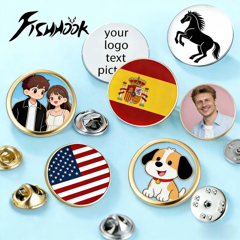 Tuxedo Lapel Pin - دبوس شارة صدر مخصص من الفولاذ