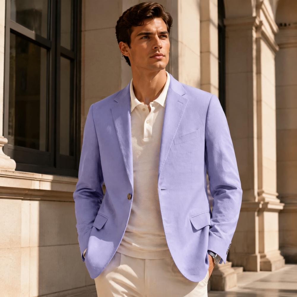 سترة رجالية كاجوال، جاكيت بدلة - مراجعة Men Formal Office Wear Shirts وسعره
