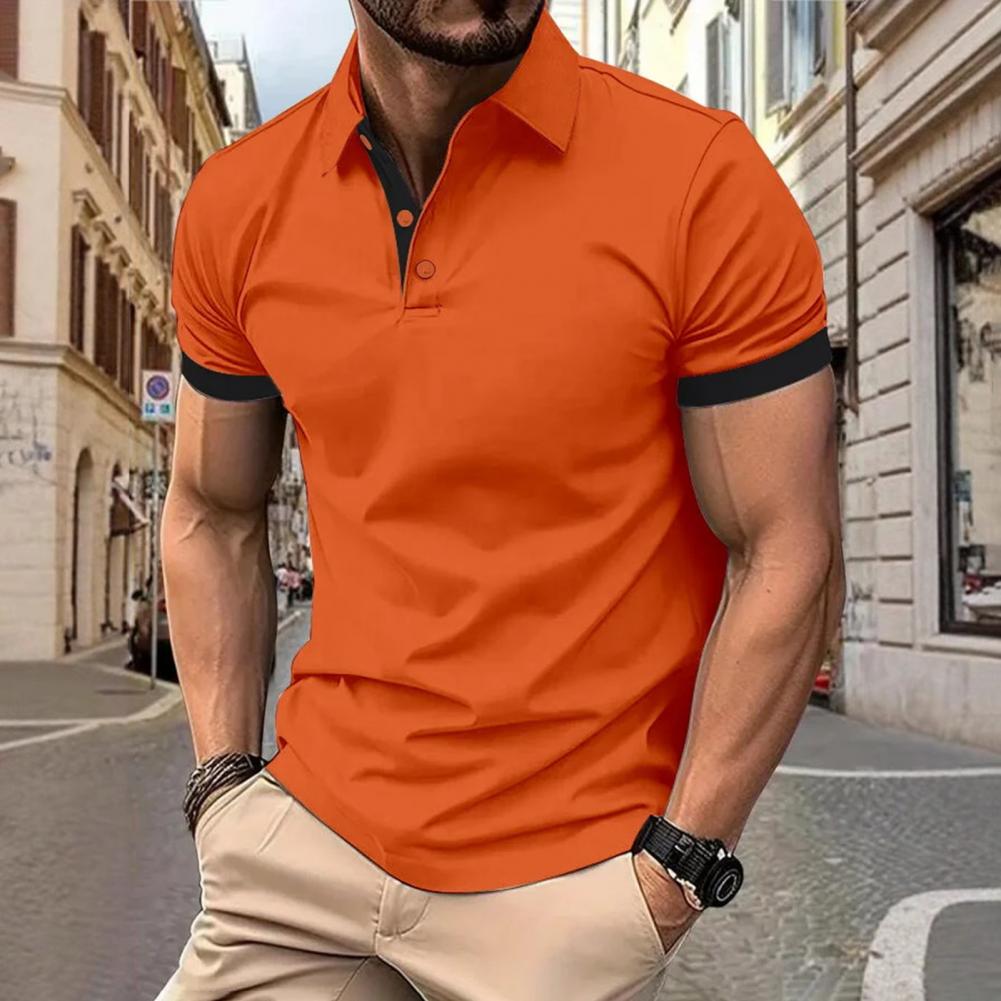 قمصان رجالية كاجوال بأكمام قصي - مراجعة Men'S Polo Formal Wear وسعره
