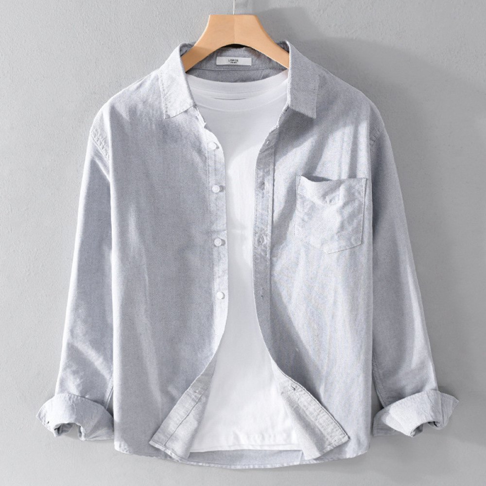 قميص رجالي أنيق بأكمام طويلة ع - مراجعة Men Formal Office Wear Shirts وسعره