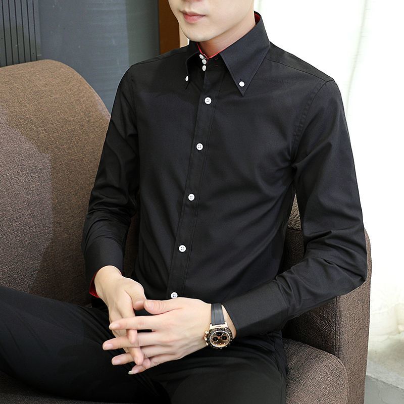 قميص تنفيذي للرجال لربيع الخري - مراجعة Men Formal Office Wear Shirts وسعره