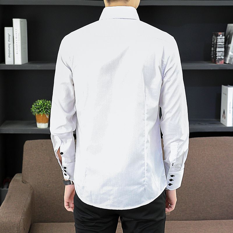 قميص تنفيذي للرجال لربيع الخري - مراجعة Men Formal Office Wear Shirts وسعره