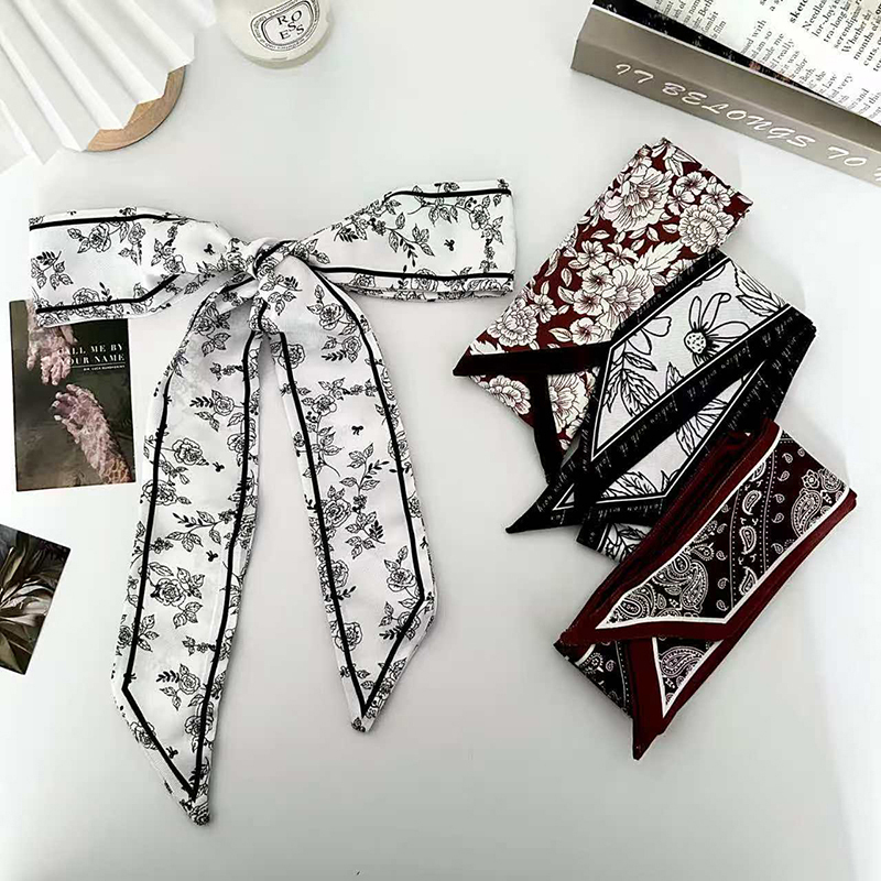 وشاح حريري نسائي فاخر وعصري، ش - مراجعة Silk Tie Woven وسعره